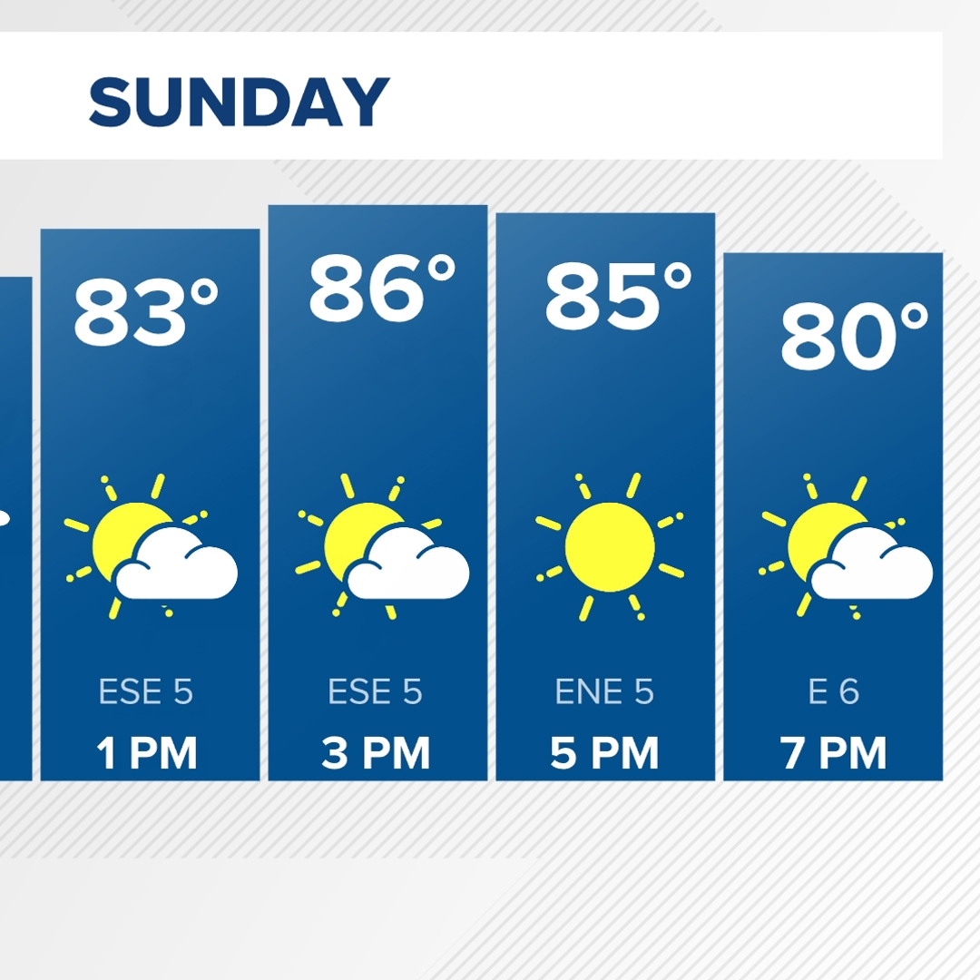 Enjoy sunny and warm weather this weekend | wusa9.com