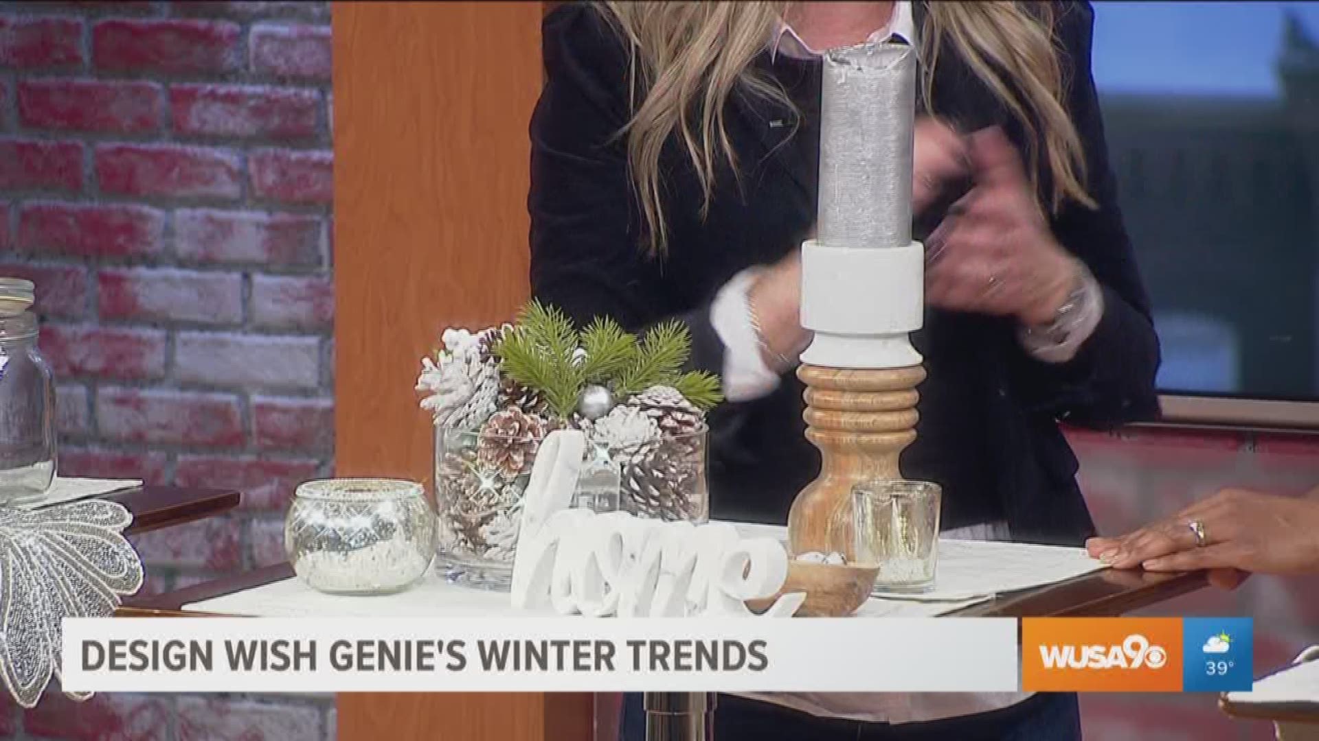 NYC/DC interior designer and television personality and owner of virtual interior decorating company Design Wish Genie, Yvette Irene, shares some tips on creating quick and easy winter home design options.