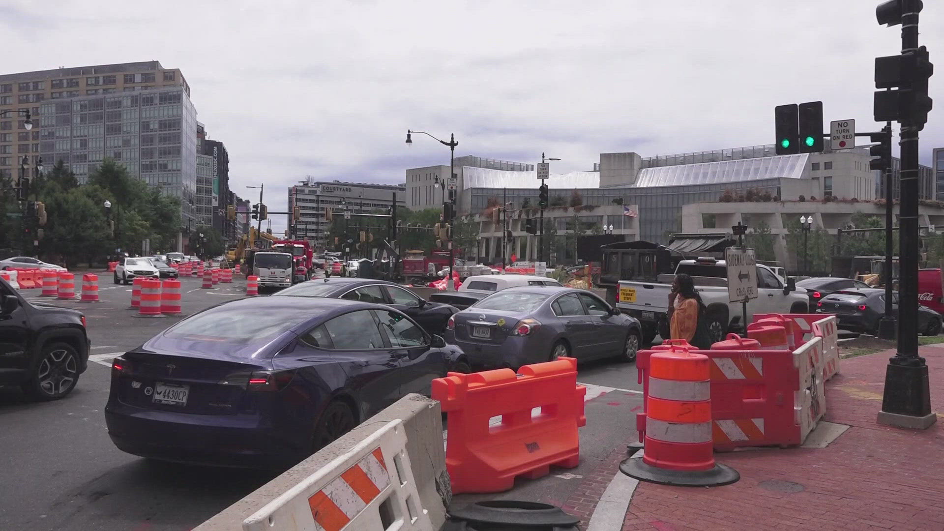 Mamie "Peanut" Johnson Plaza intersection in Northeast D-C has been a major burden for drivers. You used to know it as Dave Thomas circle.