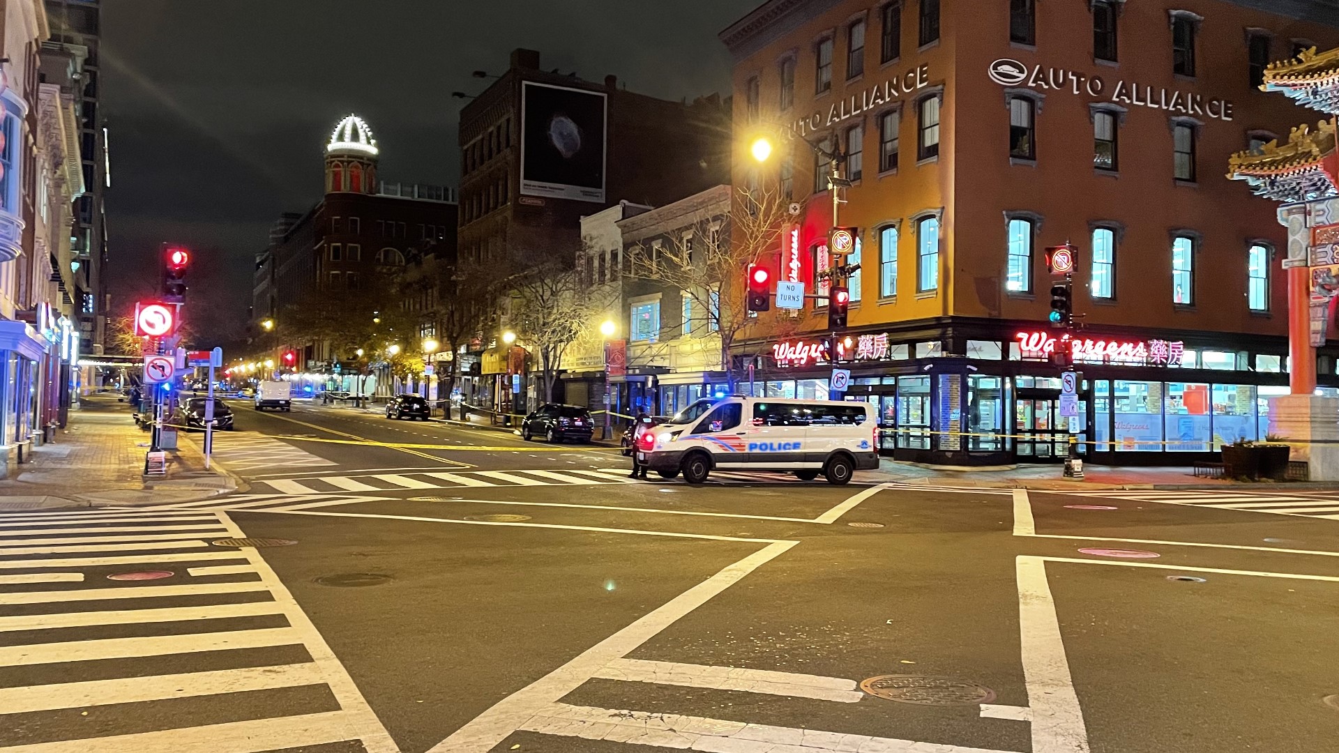 DC Police investigating double shooting in Chinatown