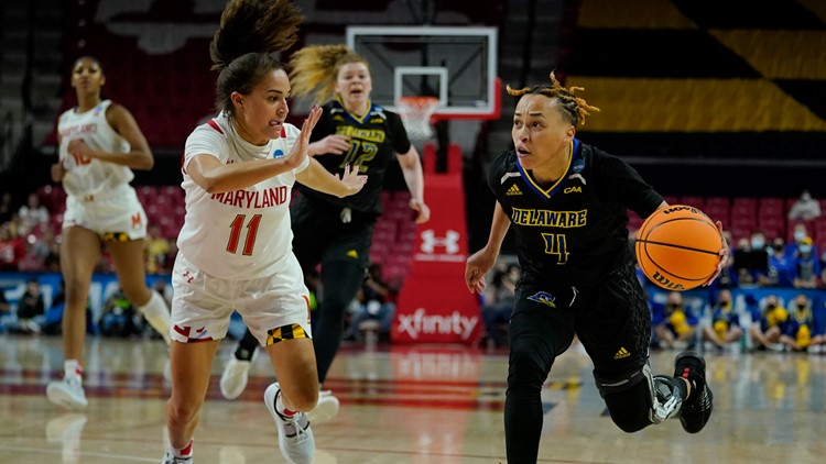 Maryland women's basketball sharp in 102-71 rout of Delaware in NCAA 1st round