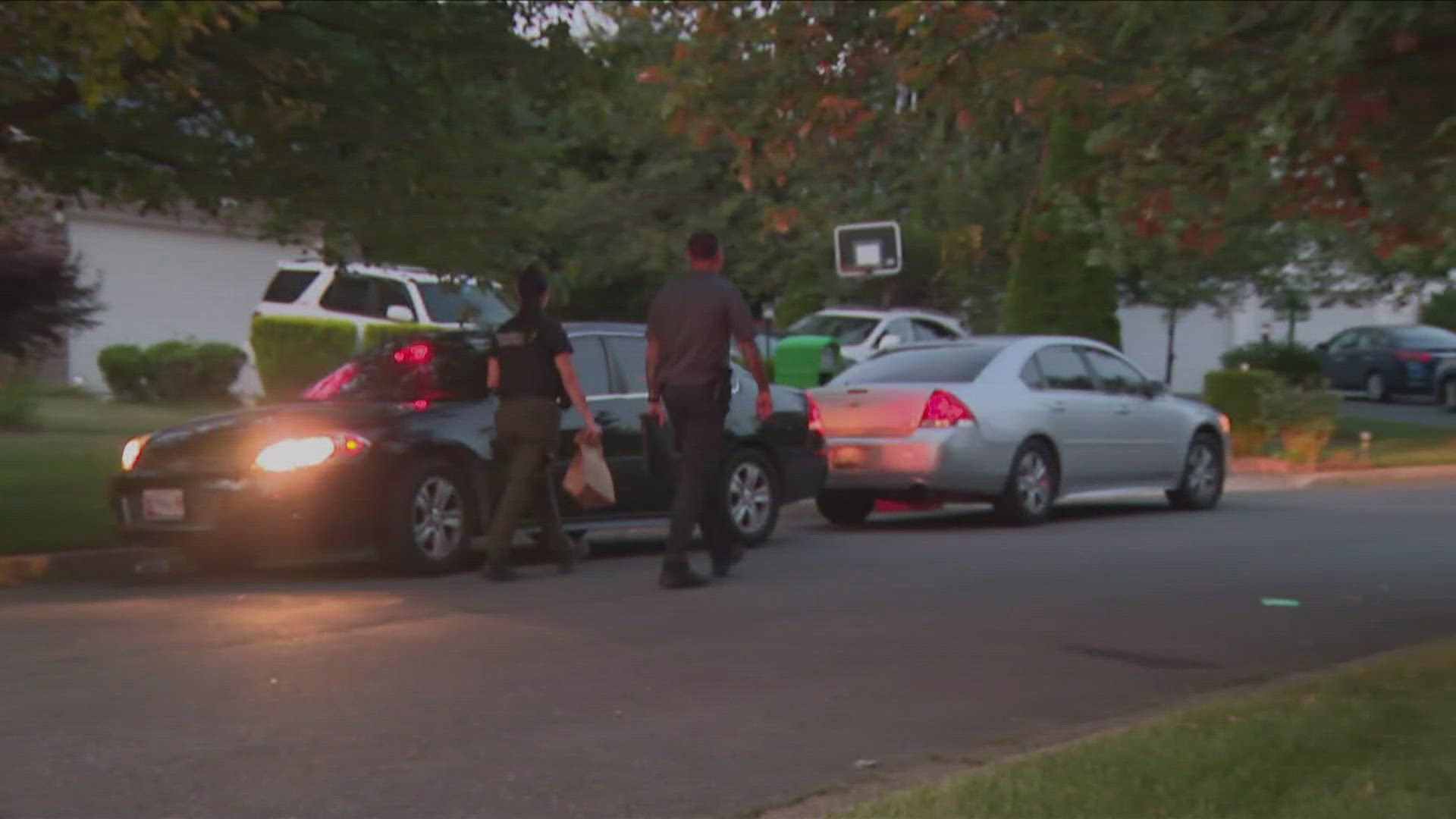 Witnesses tell WUSA9's Katie Lusso that the shooting happened just outside a pool party.