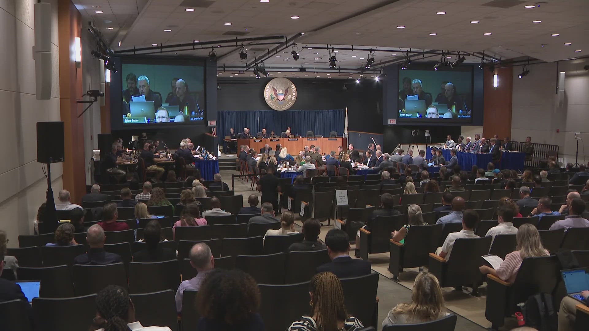 The National Transportation Safety Board began its second day of investigative hearings into the fatal crash of American Eagle Flight 5342.
