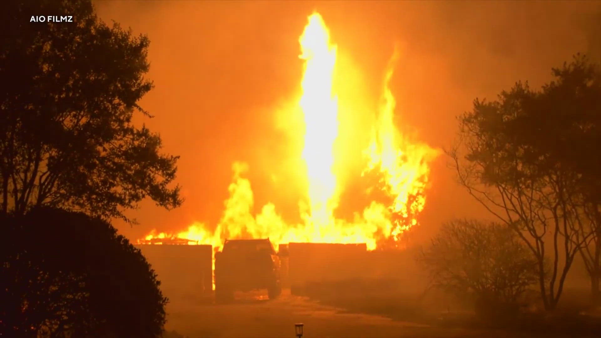 The Park Fire had burned more than 250 square miles near the Northern California city of Chico by early Friday