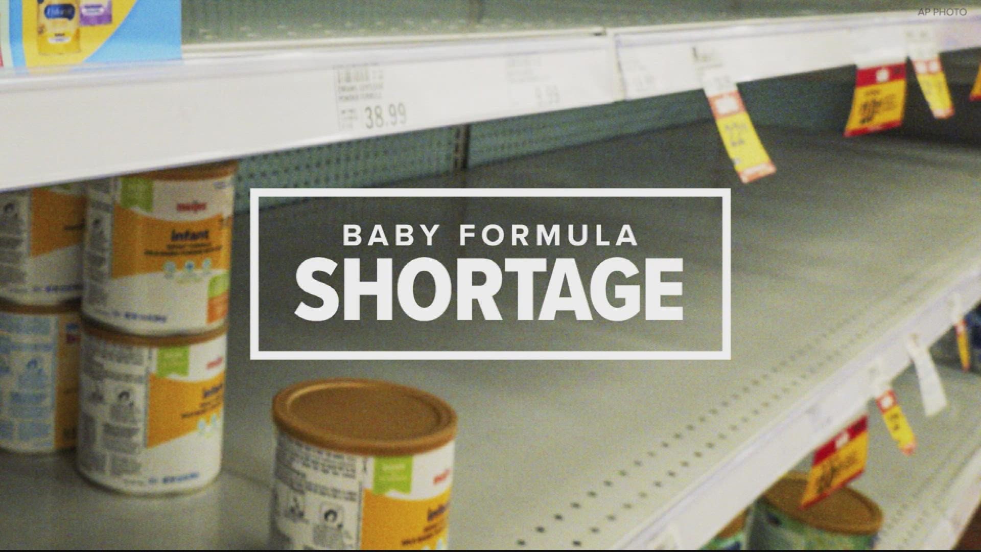 The Arroyo family says they are forced to feed their two-year-old daughter expired formula amid the continuing shortage.