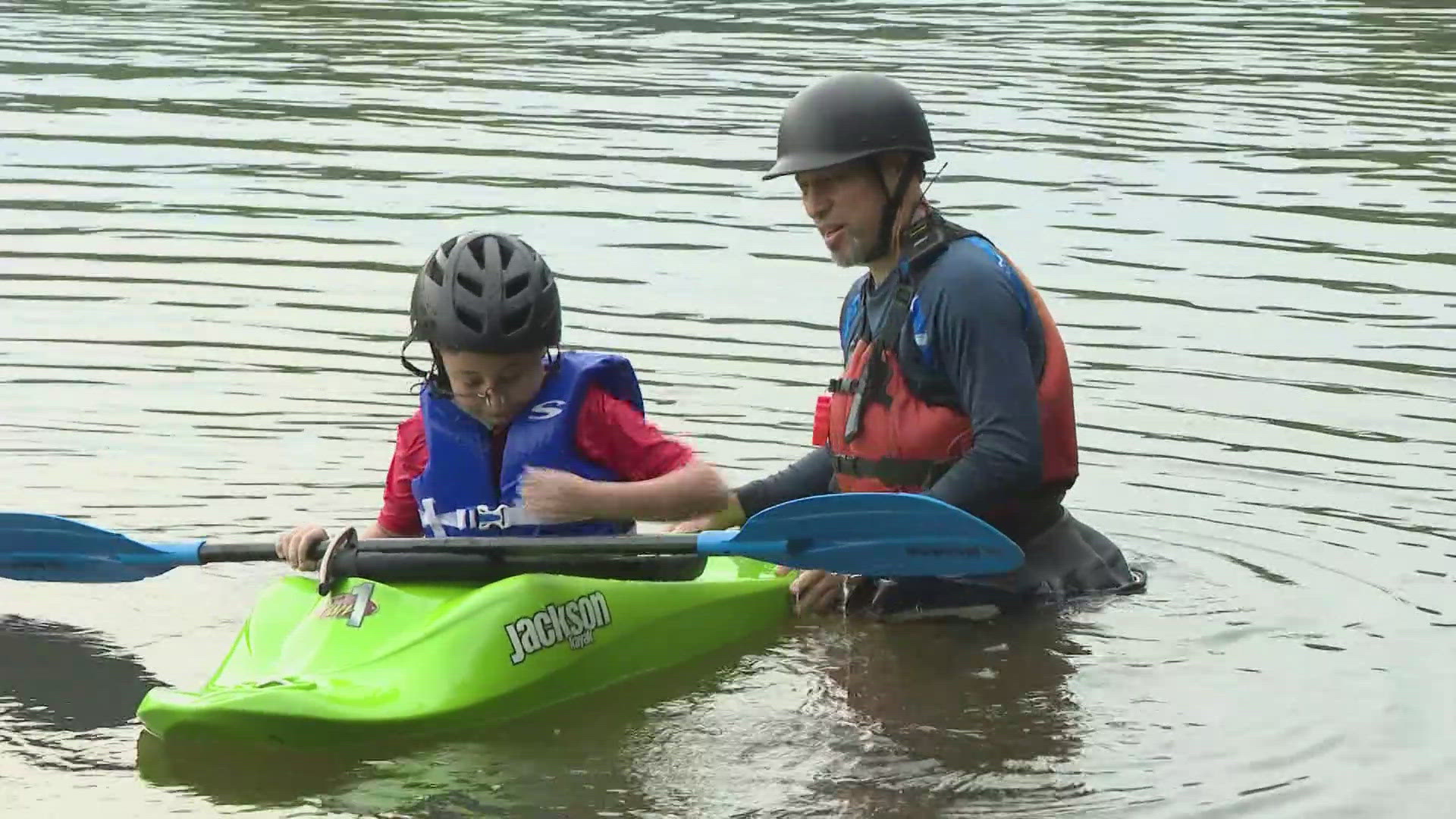 After a man drowned in the river, kids are learning the best water practices.