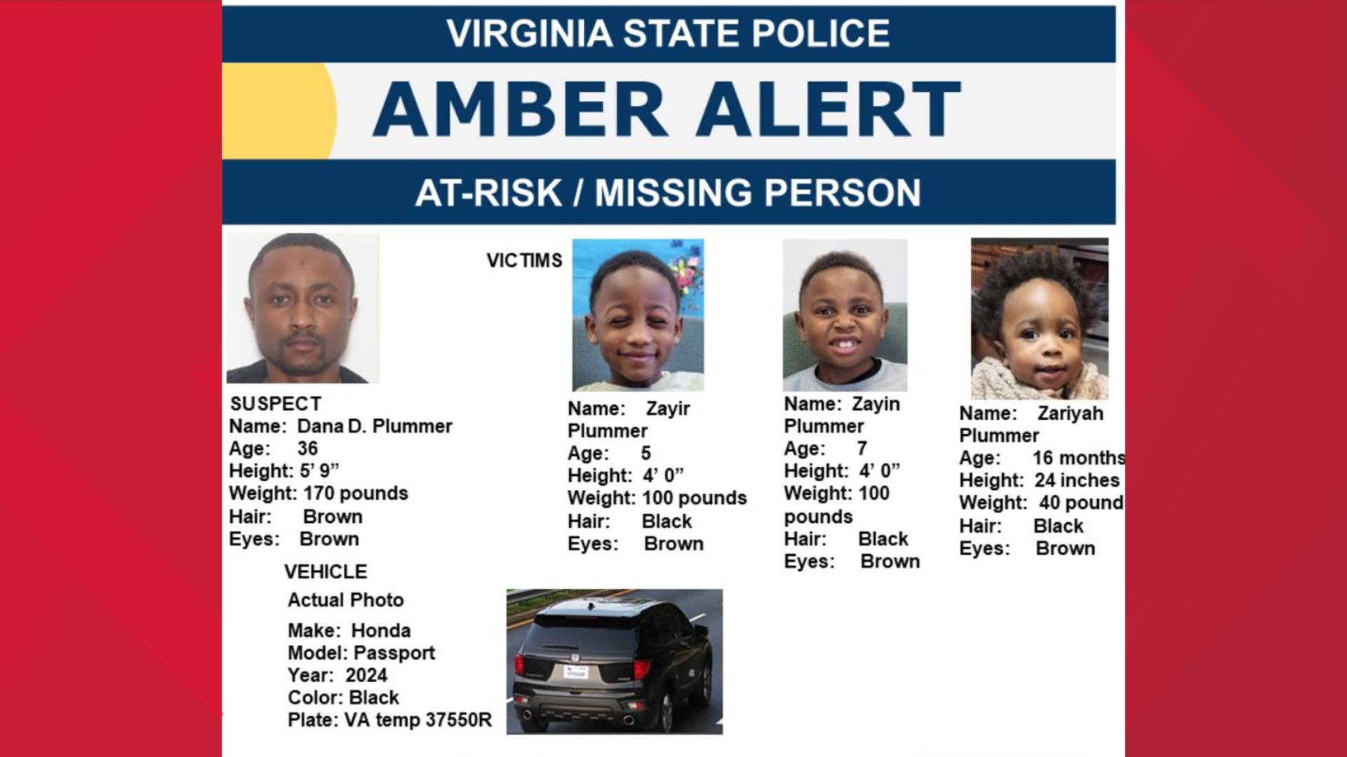 Amber Alert issued for 3 children abducted in Virginia Beach | Lipstick ...