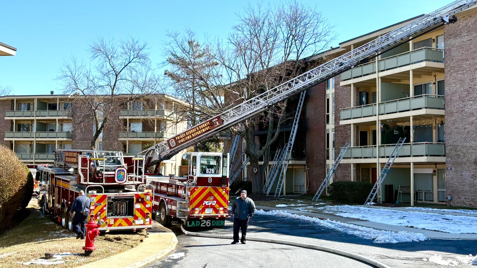 2-alarm apartment fire in Forestville leaves 1 in critical condition ...