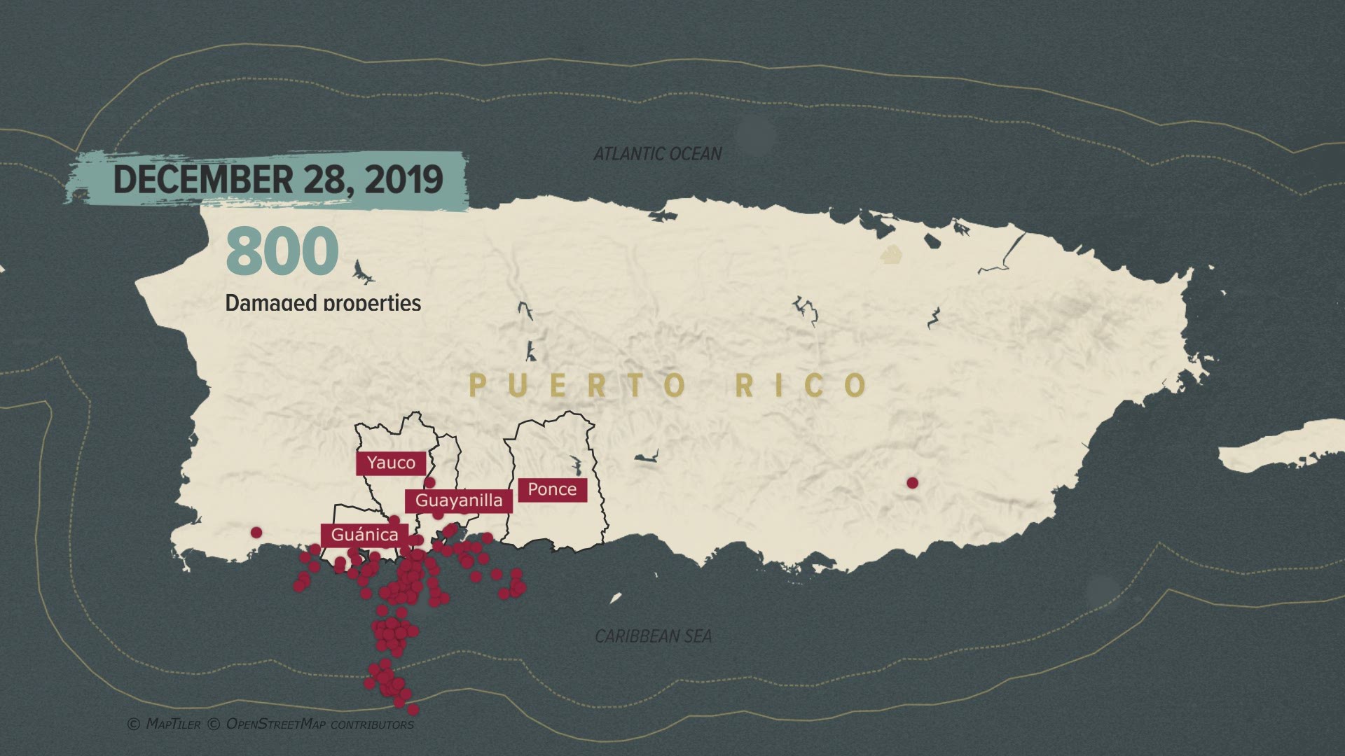 Since December 28, hundreds and hundreds of earthquakes have hit the island.
