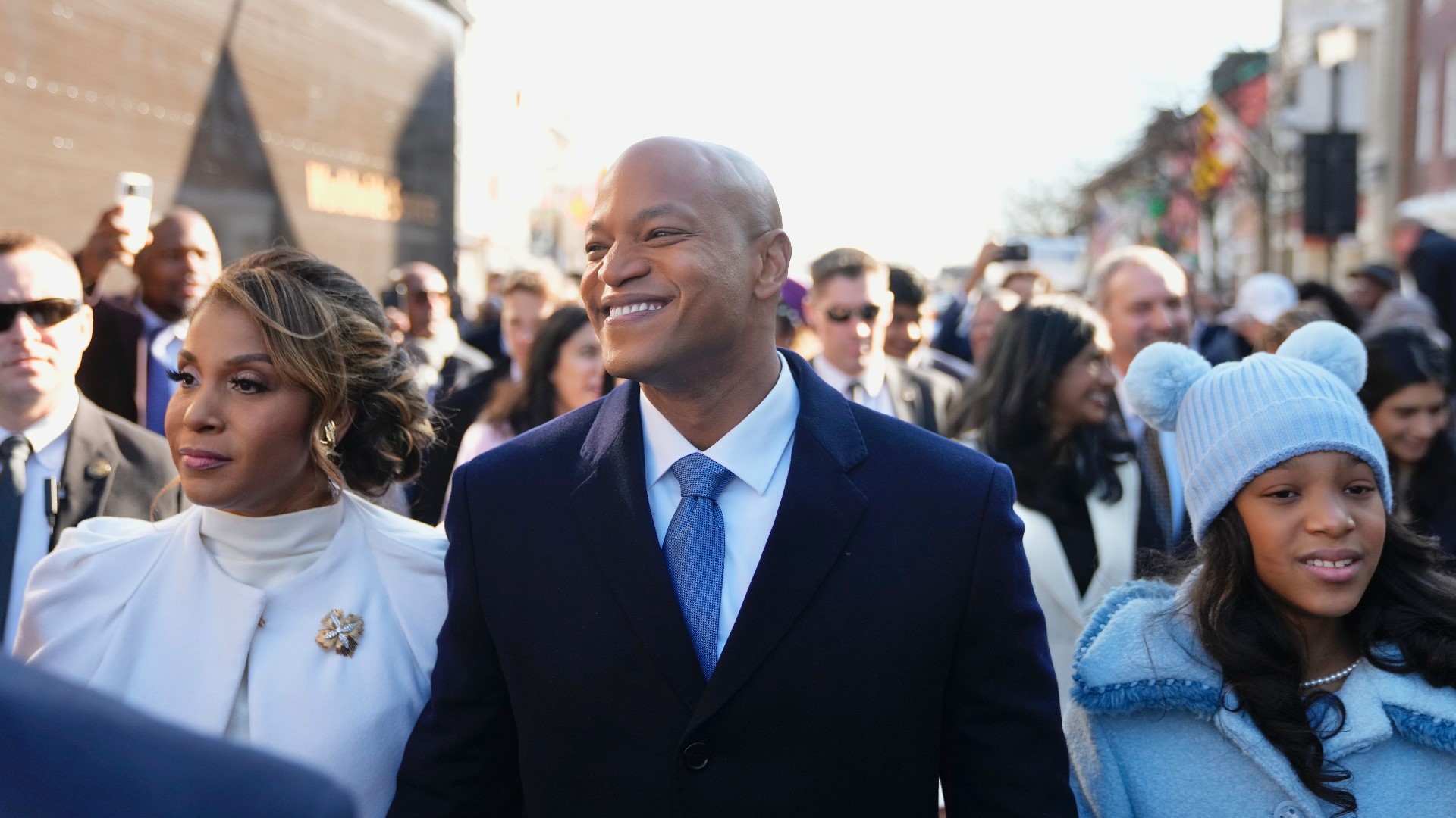 Gov. Wes Moore and Lt. Gov. Aruna Miller make history as Maryland's first Black governor and first South Asian female lieutenant governor. Watch here.
