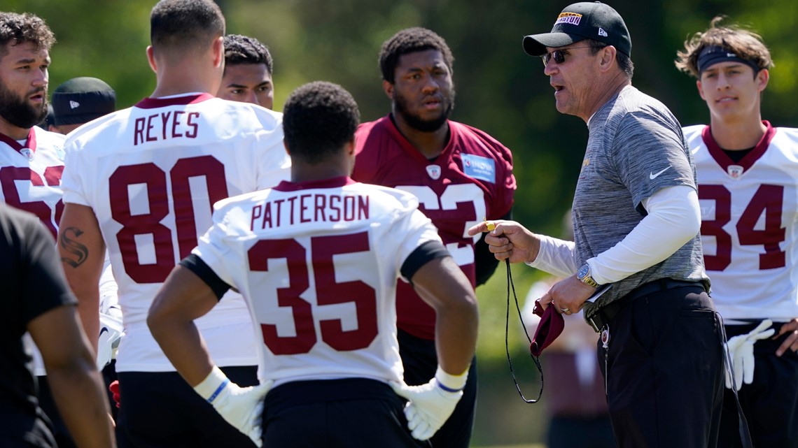 Ron Rivera to throw out Nationals first pitch Friday