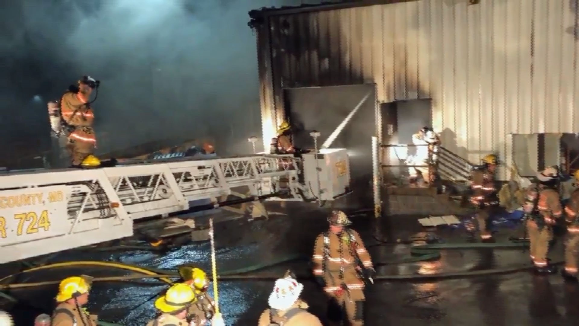 Crews battle large fire at Montgomery Co. car dealership | wusa9.com