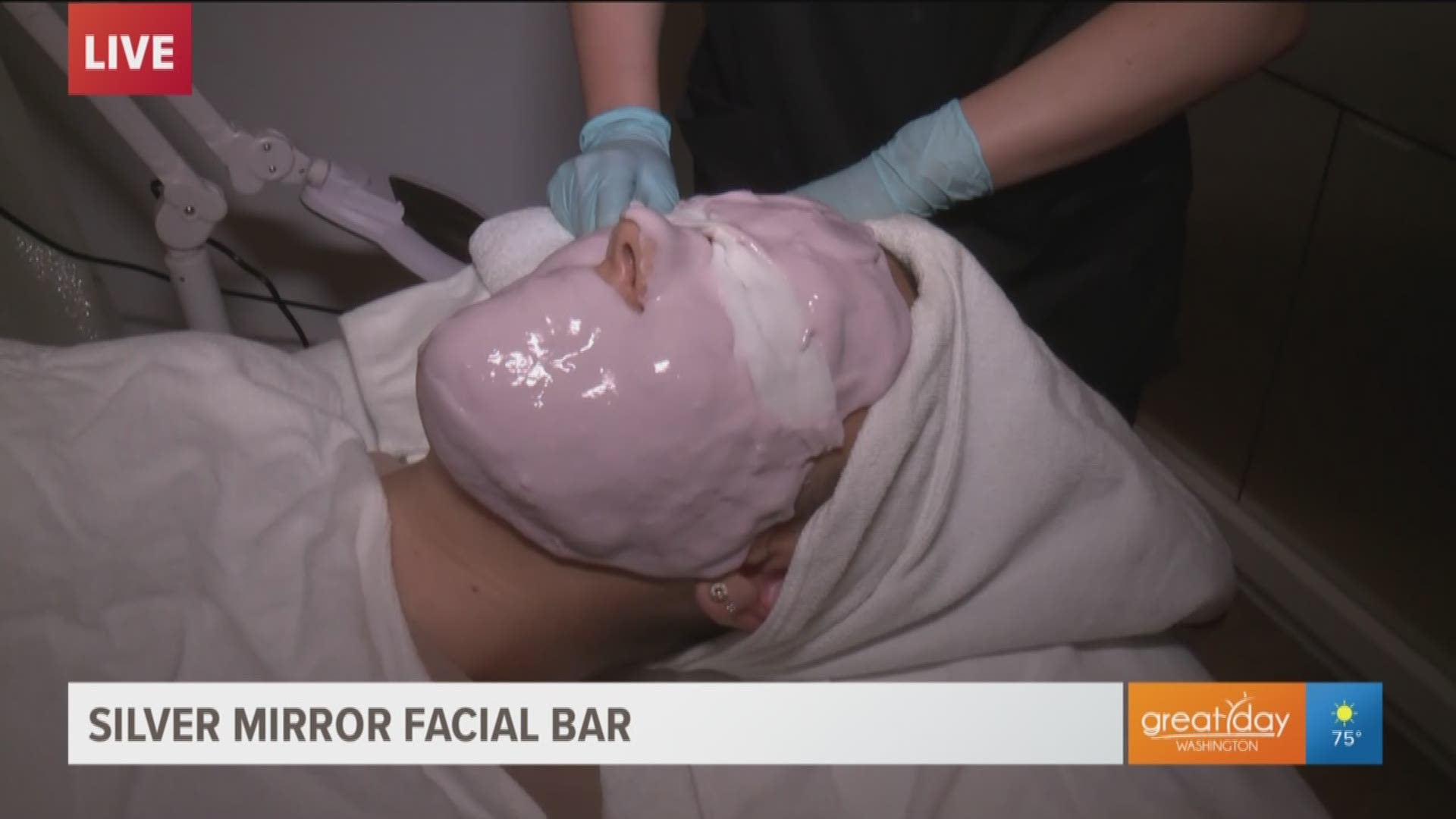 Take care of your face with a facial from Silver Mirror.