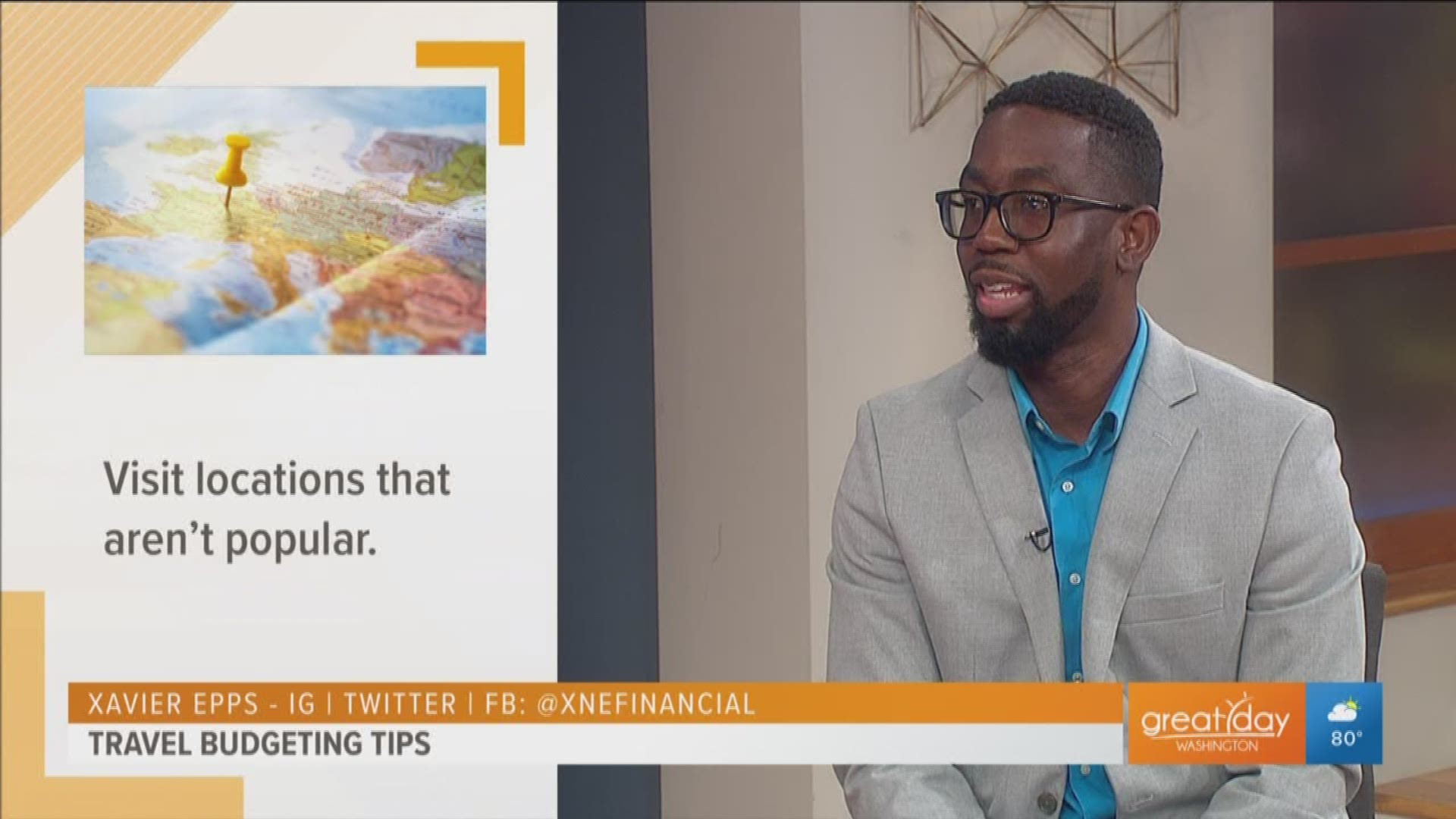 Traveling can become quite expensive once all factors are added in. However, financial guru Xavier Epps provided us a few helpful tips for those traveling this summer or later on in the year.