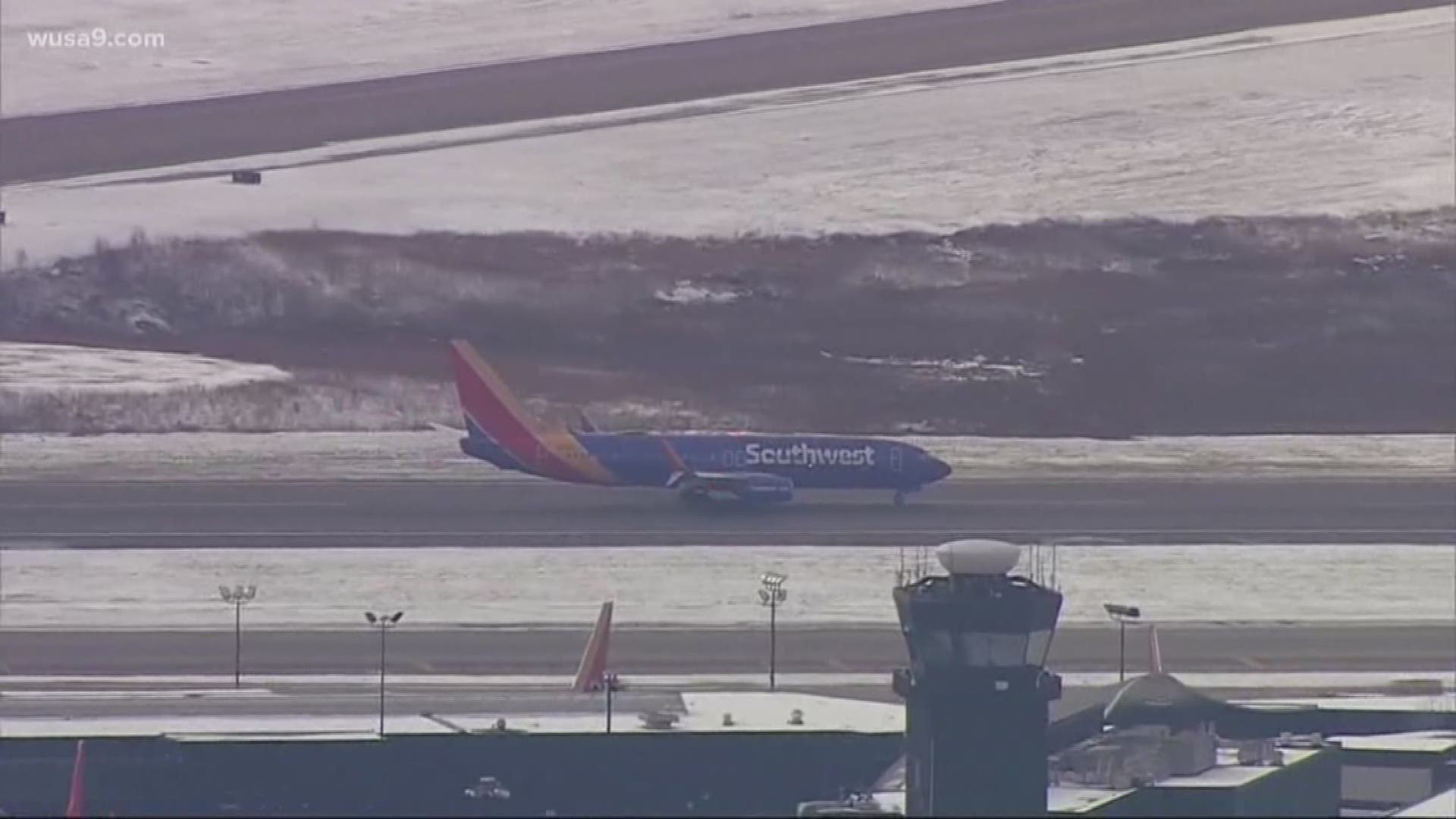 Southwest Airlines said a "connectivity issue" slowed departures Tuesday.