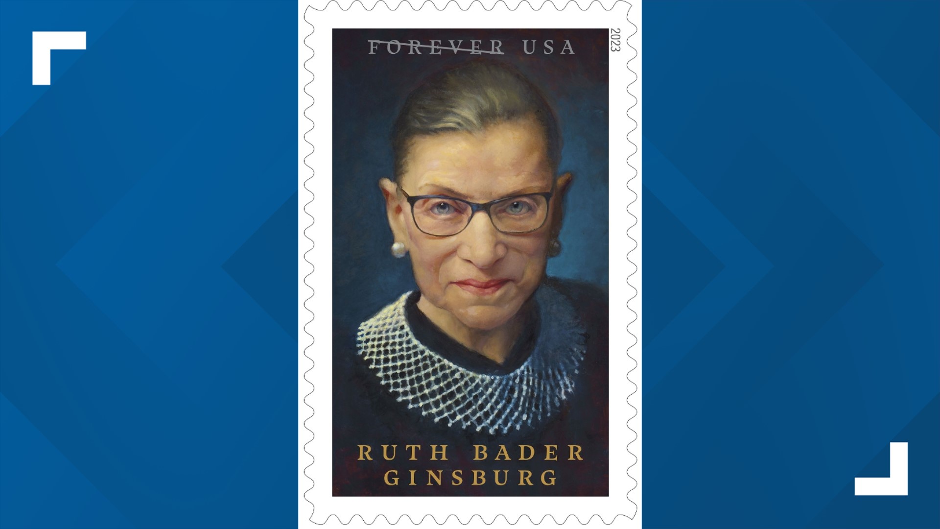 New Forever stamp features Ruth Bader Ginsburg