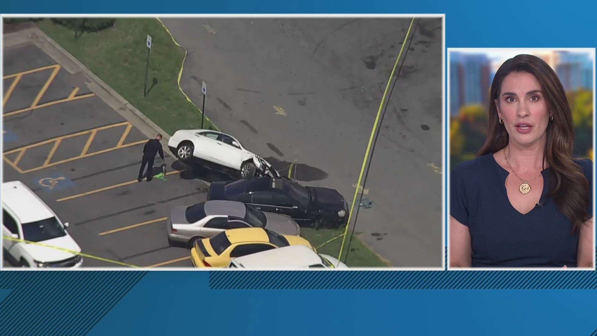Driver dead after crashing into parked cars in Clifton, Maryland ...