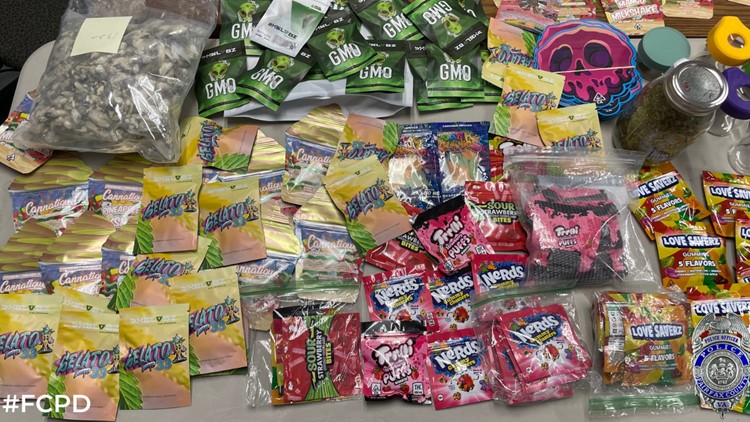 'Looks like candy, right?' | Fairfax County shop owner arrested for trying to sell marijuana, THC gummies after report of burglary