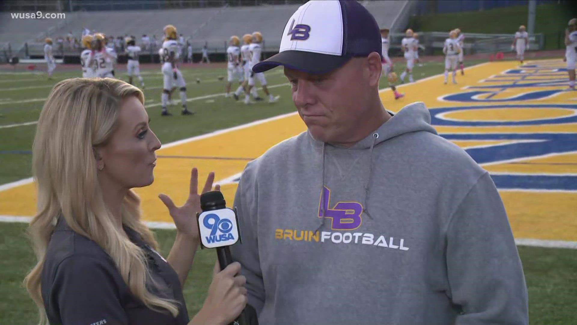The Lake Braddock Bruins took on the Robison Rams in the Battle of Burke for WUSA9’s Game of the Week.