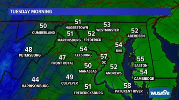 Breezy & cool the next couple of days