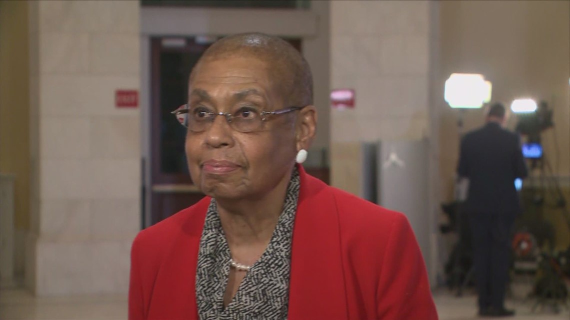 Rep Eleanor Holmes: Never expected to see all-female presiding over joint address to Congress | wusa9.com