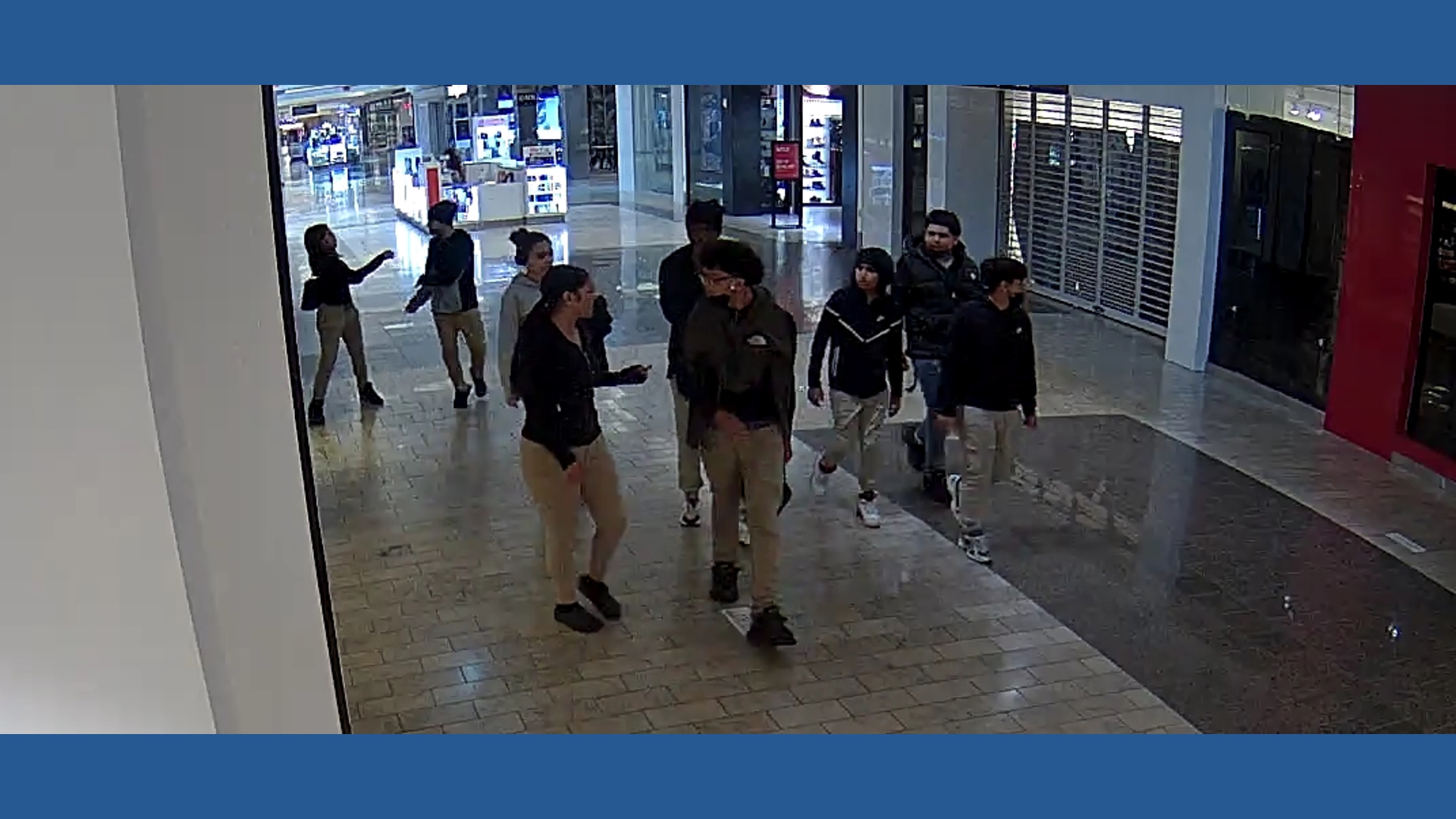 Teens who allegedly jumped victim, caught on camera at Westfield ...