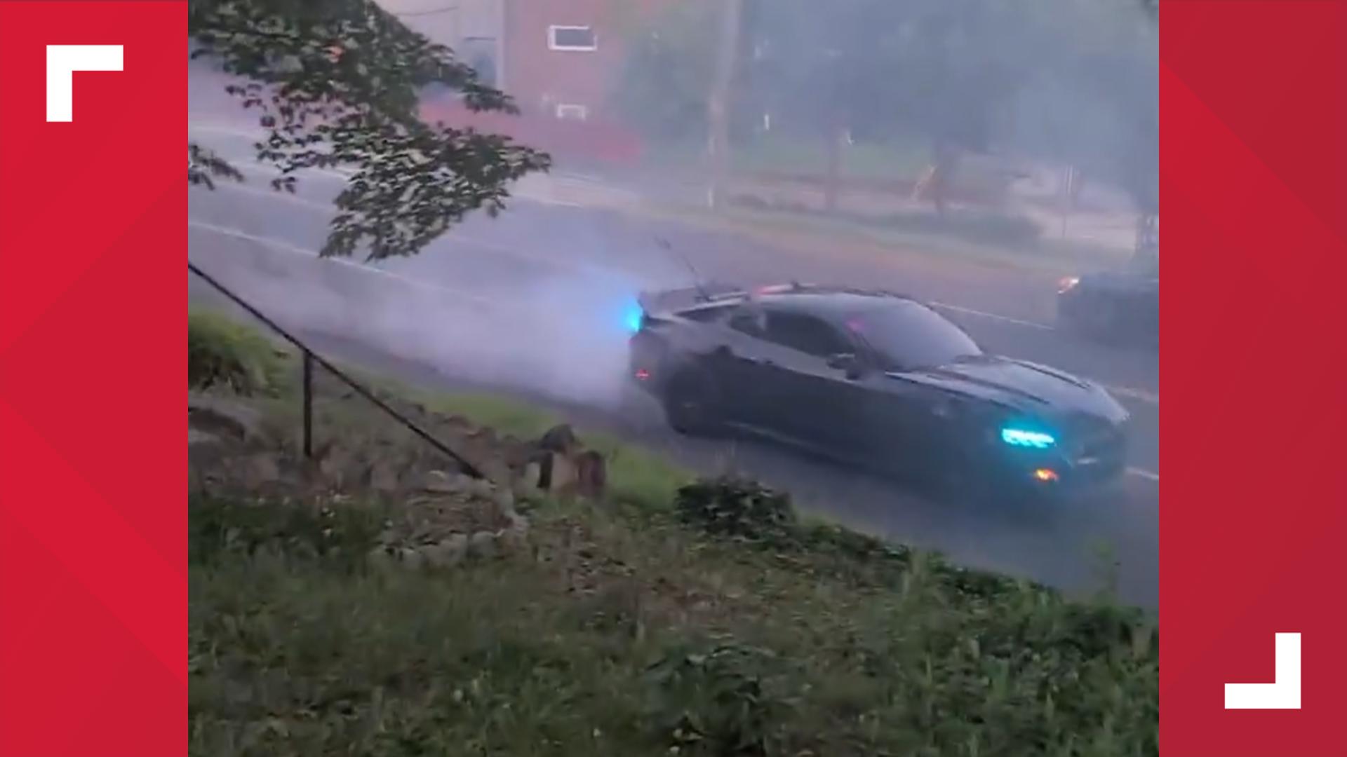 Car meetup in Northeast DC caught on camera | wusa9.com