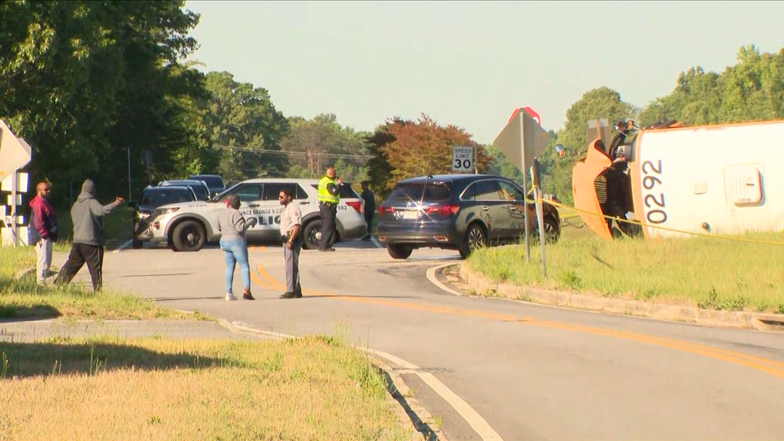 23-year-old man killed in crash with school bus in Accokeek | wusa9.com