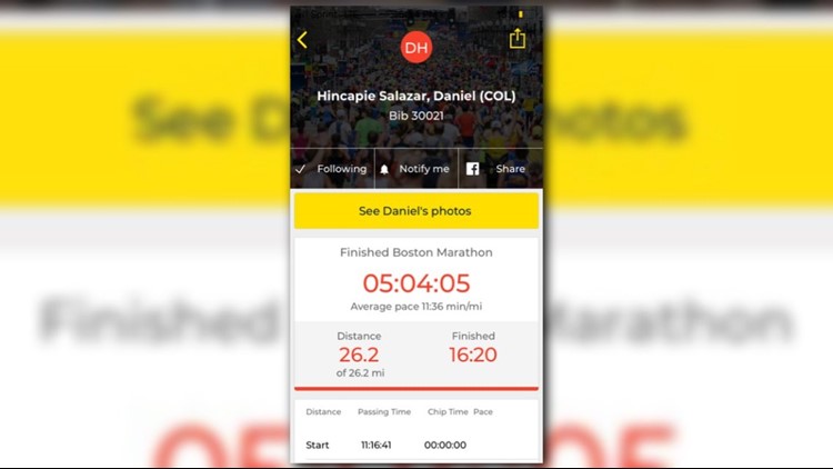 Dc Runner DC Runner finishes Boston Marathon in honor of late fiancé | wusa9.com