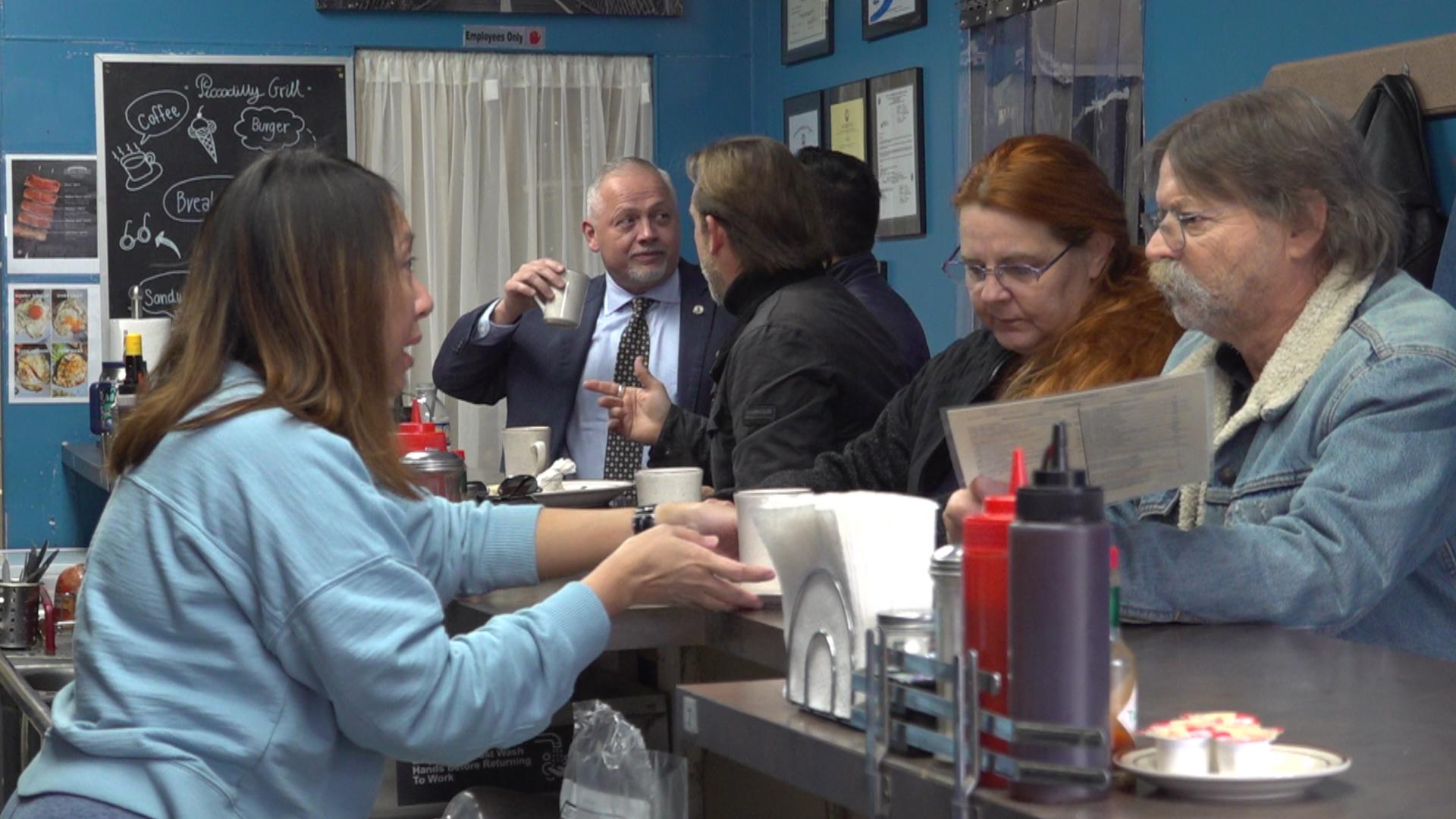 Winchester diners mixed on key Virginia races as early voting surges ...