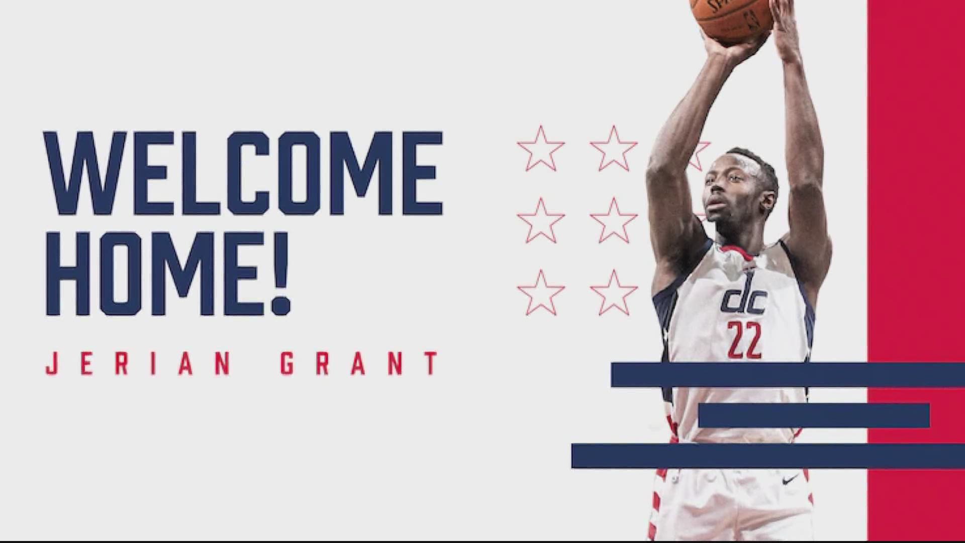 Jerian Grant making "dreams come true" by signing with Wizards
