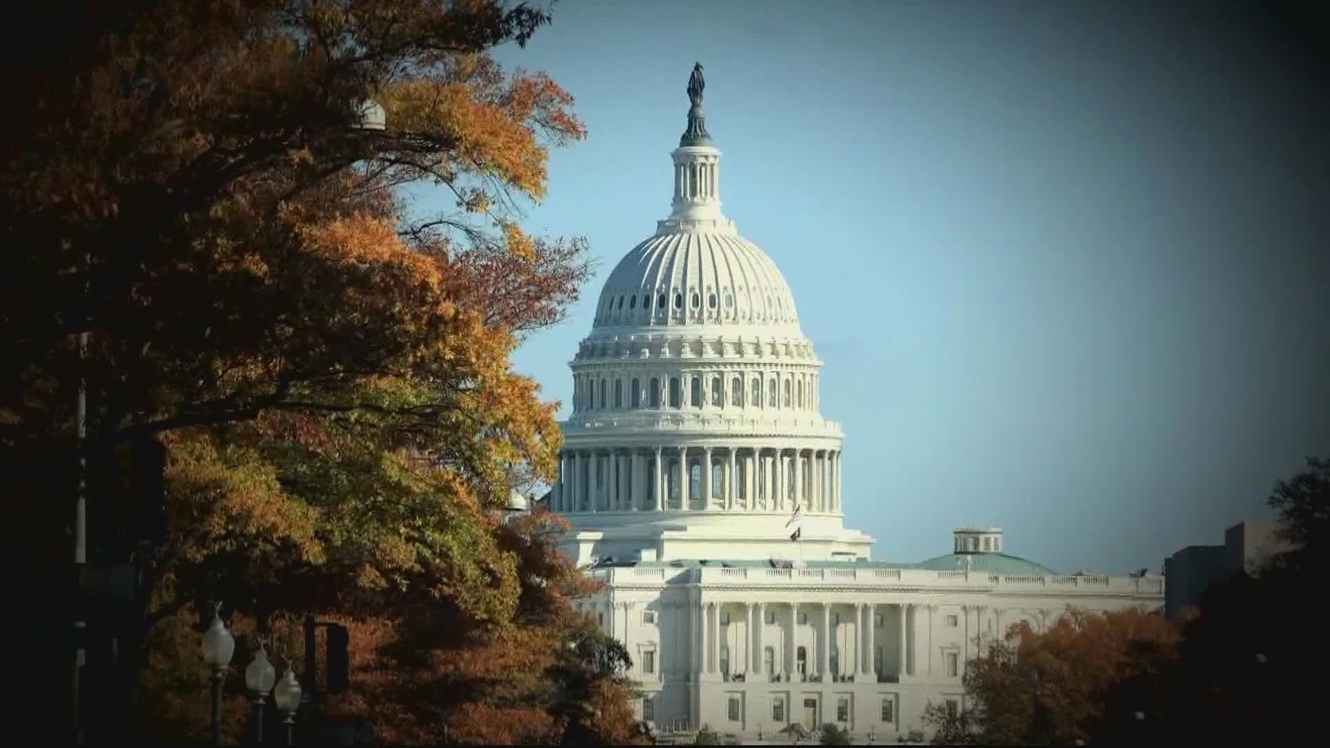 共和党人预测,“红色浪潮”将携带他们在国会的权力,因为选民否定多数民主党人未能抑制飞涨的通货膨胀。