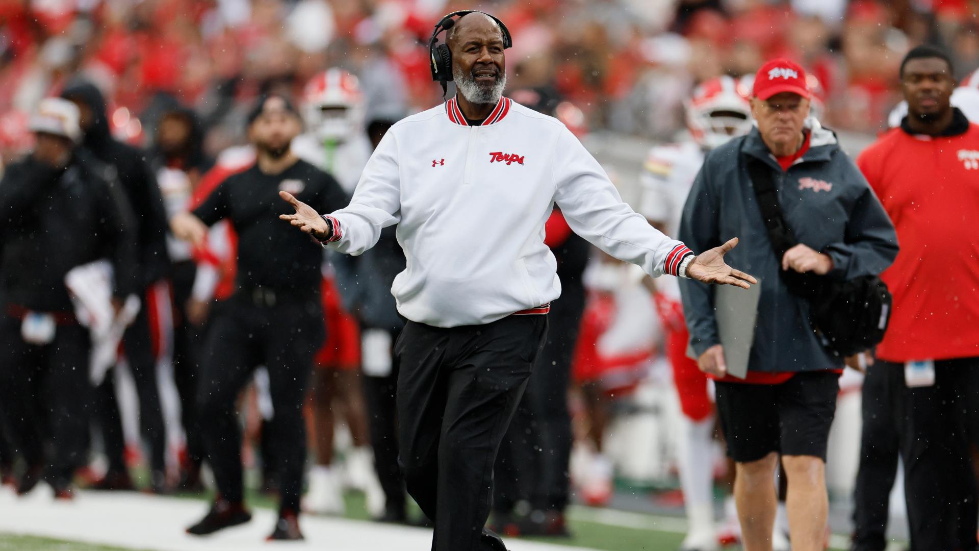 Maryland football coach Michael Locksley steps down