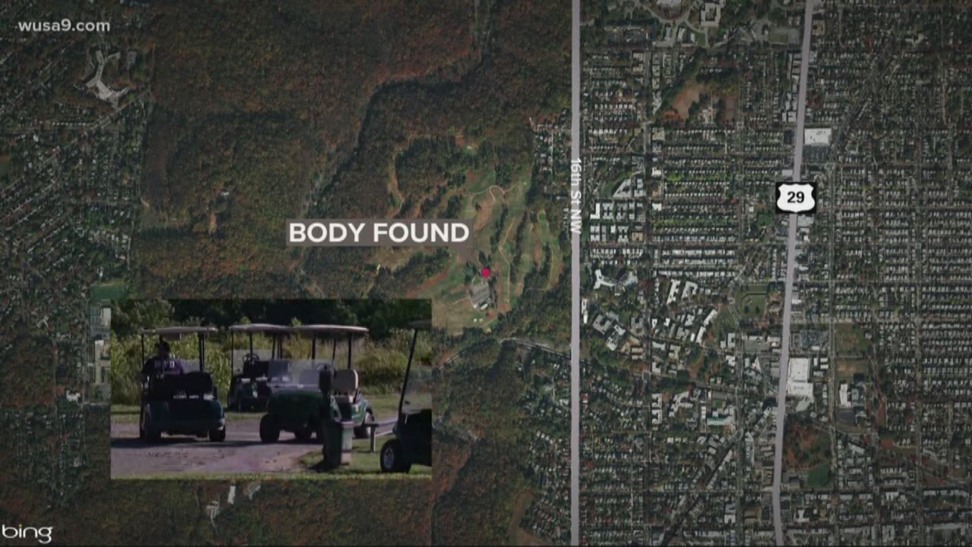 Police found a body in a pond near the 17th hole at the Rock Creek Golf Course -- just before rush hour. Right now they're calling this a "death investigation."
