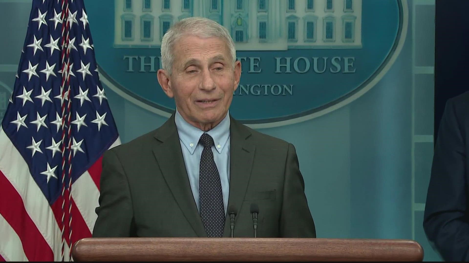 Skyler Henry has more on today's White House Covid briefing, which happened to be the last covid briefing for Dr. Anthony Fauci.