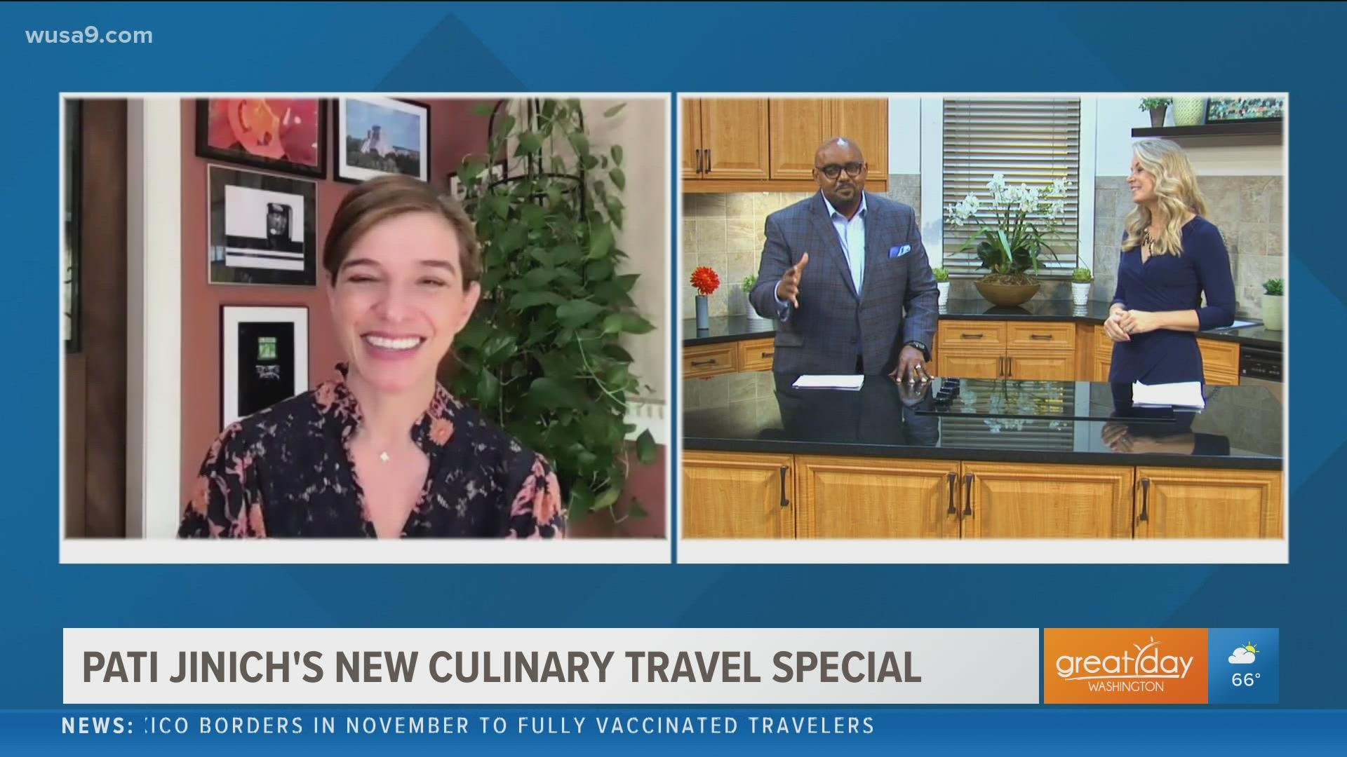 3-time James Beard award-winning chef Pati Jinich shares details about her new culinary travel special "La Frontera" and her latest cookbook.
