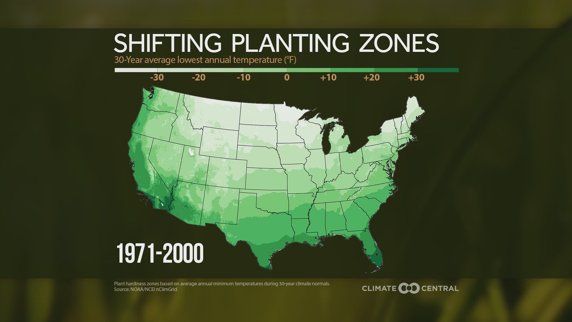 How plant hardiness zones are shifting