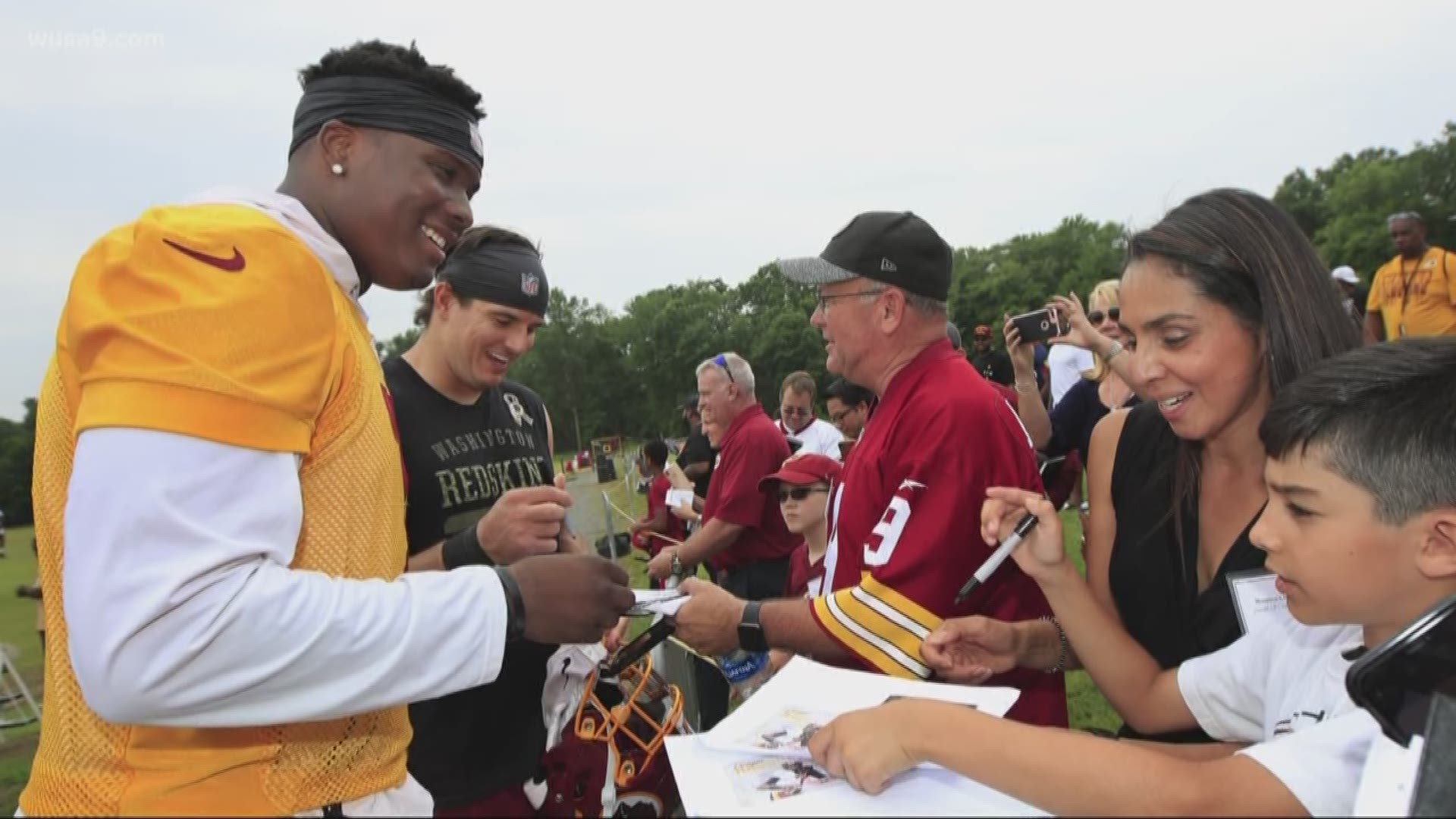 Darren Haynes caught up with Redskins' rookie quarterback Dwayne Haskins for this edition of Rapid 9.