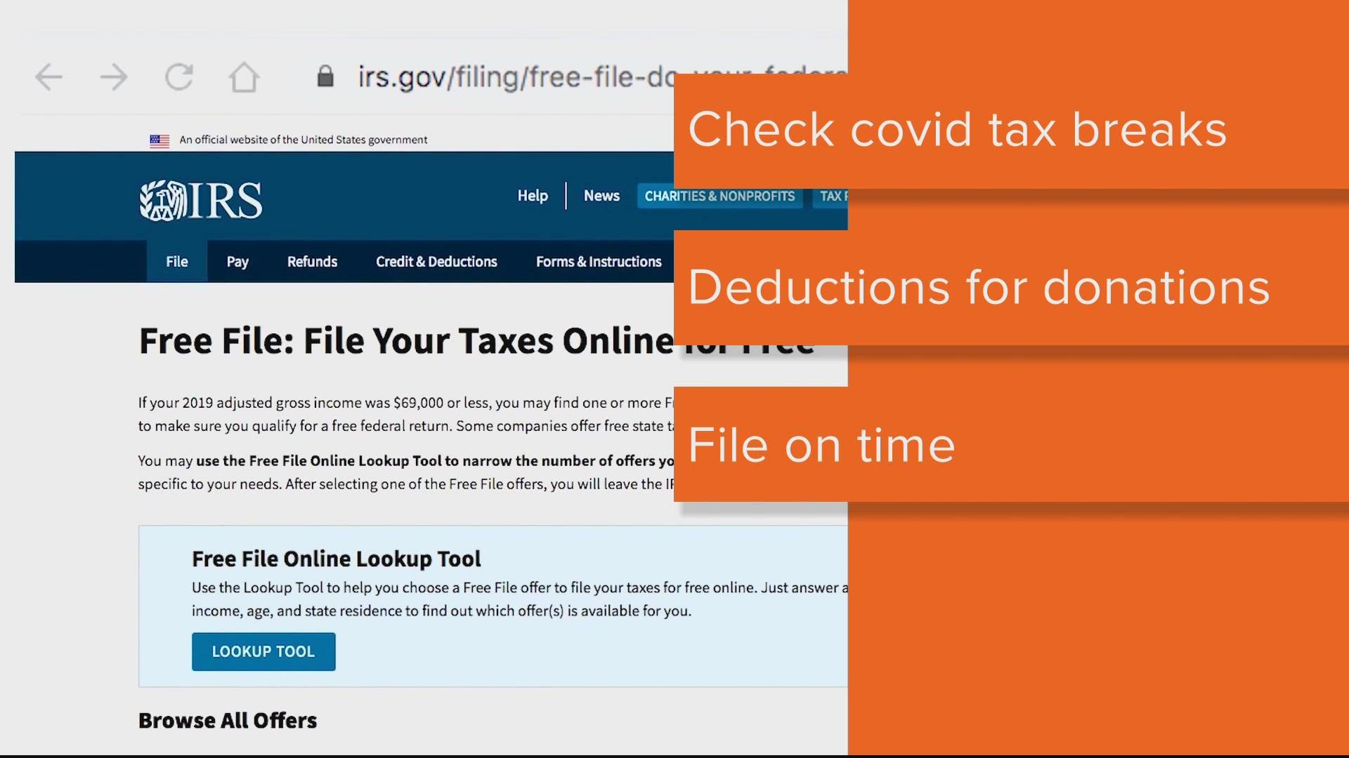 Here are some hints for filing your taxes from experts.