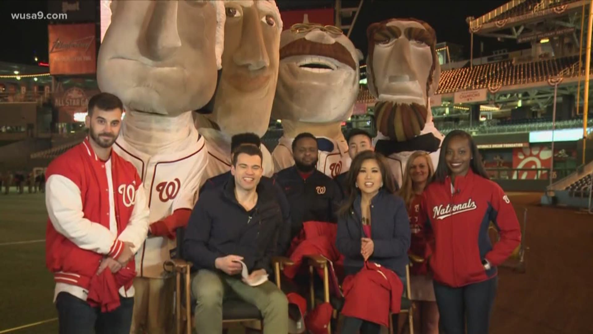 Here's a look at some of the new items at the Nats Park.