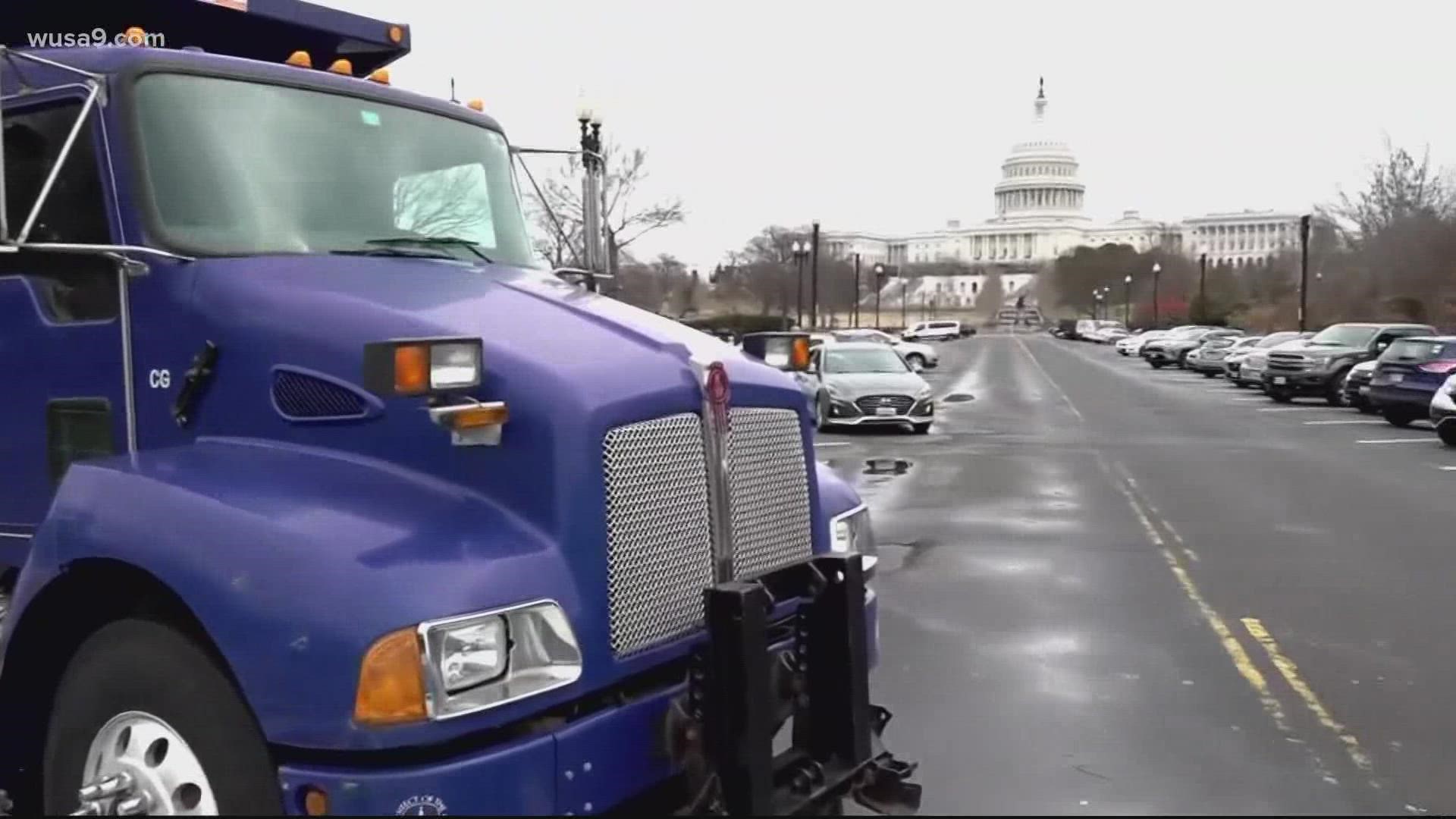 Del. Eleanor Holmes Norton met with U.S. Capitol Police to discuss security measures for truck convoy protests in D.C.
