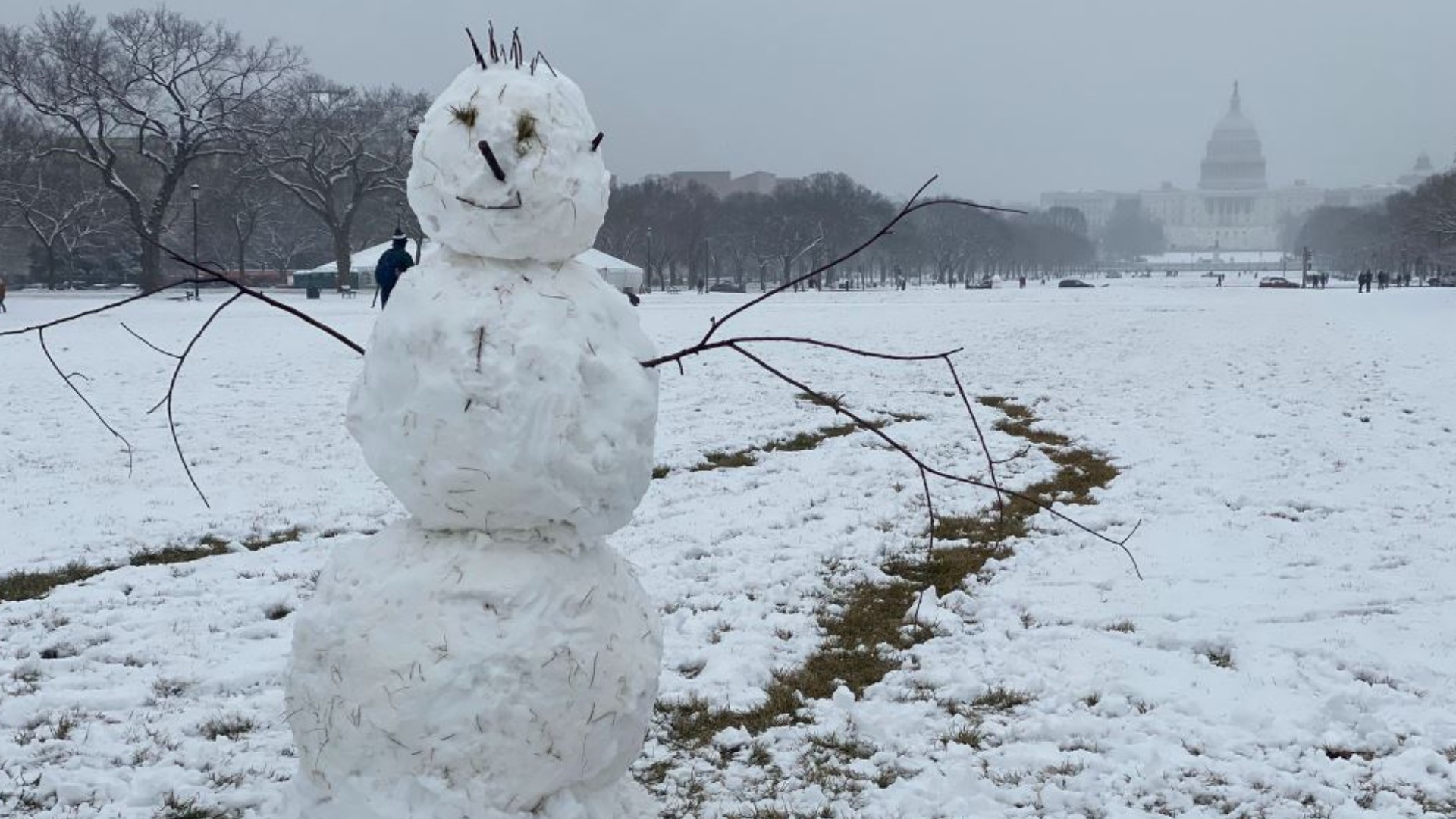 Photos: First Snowstorm Of 2021, Biggest In Two Years | Wusa9.com