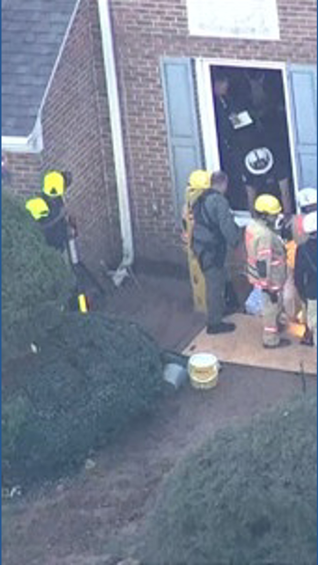 Firefighters work to free trapped worker after dirt collapse in Potomac ...