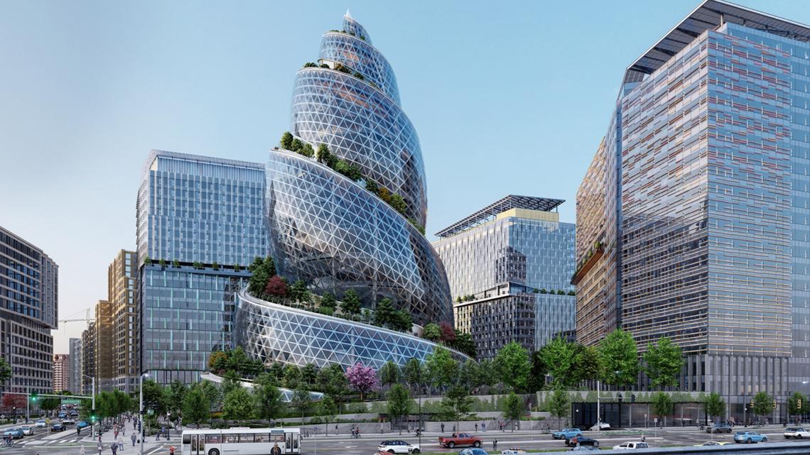 Amazon HQ2's latest design changes for Crystal City location