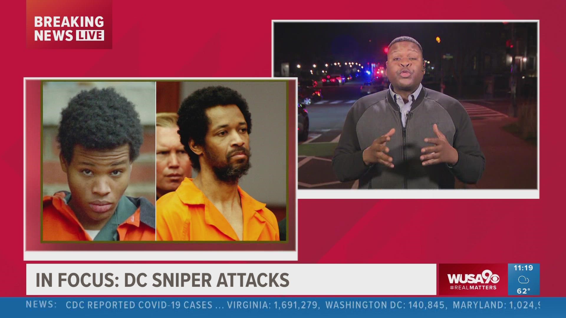 Parallels between Northwest DC shooting that left 4 dead and the 2002