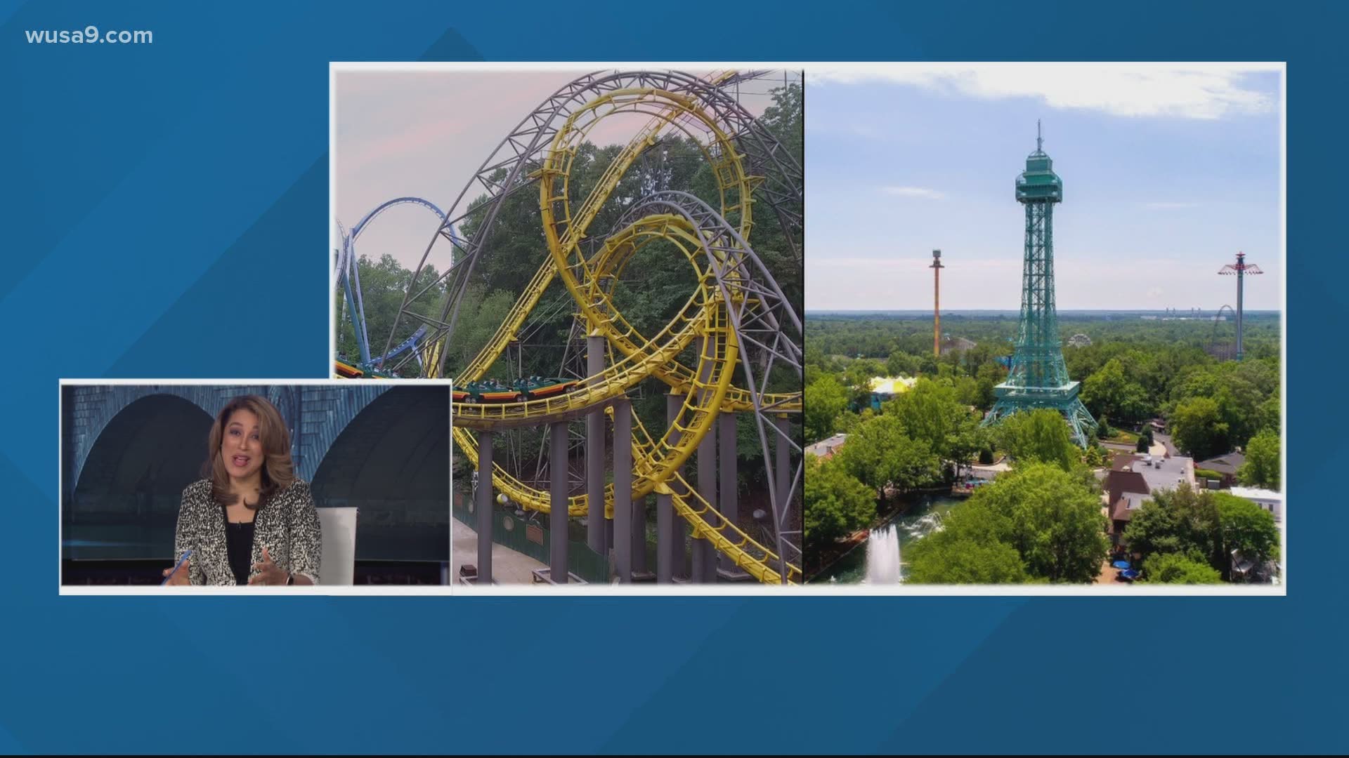 Spokespeople for Busch Gardens and Kings Dominion say limiting guests to 1,000 is not 'economically sustainable'