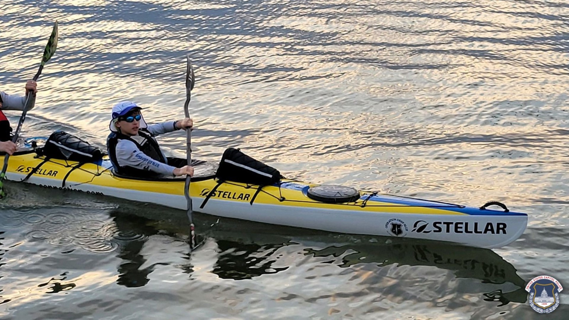 Son of fallen USCP Officer Billy Evans honors him through kayak | wusa9.com
