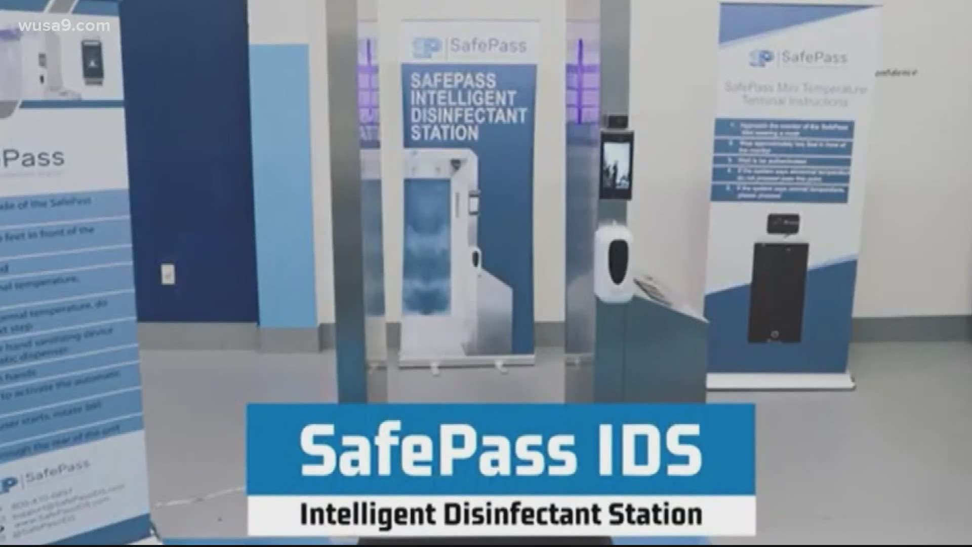 CEO Donald Toatley says NBA, FIFA and Metro are now eyeing his SafePass Intelligent Disinfectant Station or SafePass ID to add a layer of protection in public.