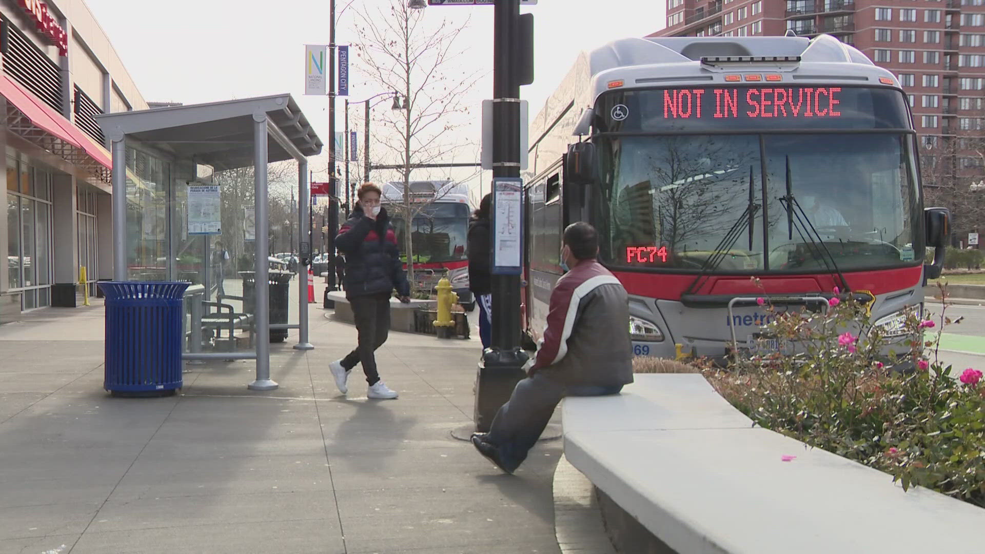 Metro says that 70 percent of metrobus riders do not pay to ride.