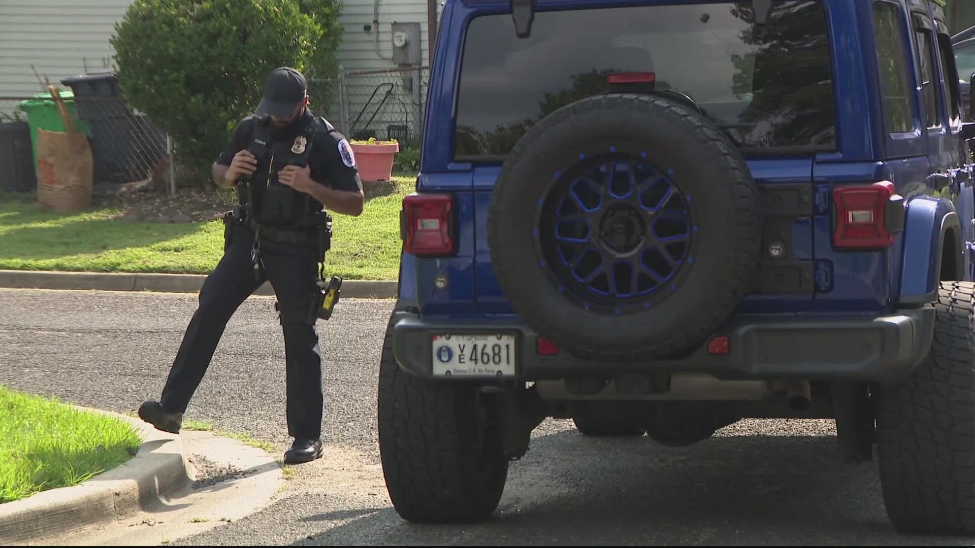 A 17-year-old boy in critical condition at an area hospital now faces gun charges after being shot Saturday by a retired police officer in Glenn Dale, Maryland.